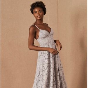 BHLDN/Anthropologie Charlotte V-Neck Lace Dress NWT